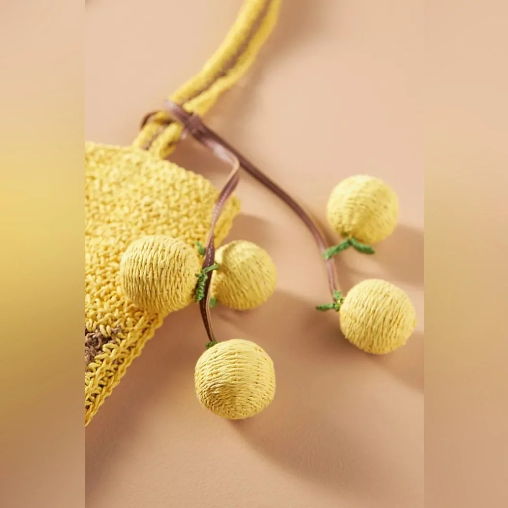 Anthropologie Raffia Icon Tote - Picture 5 of 5